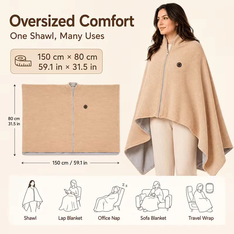 Cozylle™ Cozy Wearable Blanket – Ultra-Soft Comfort Wrap